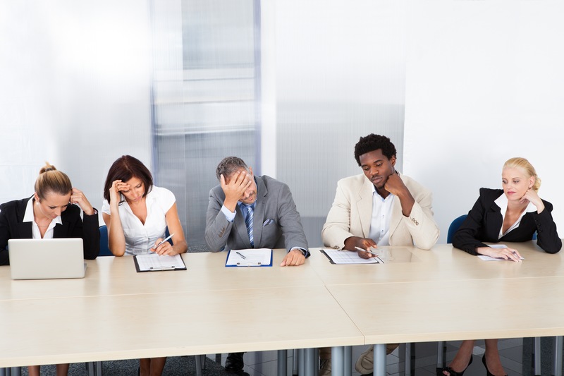 frustrated board member