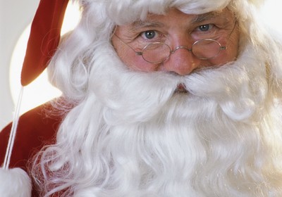 Daddy! Is This Santa Claus?